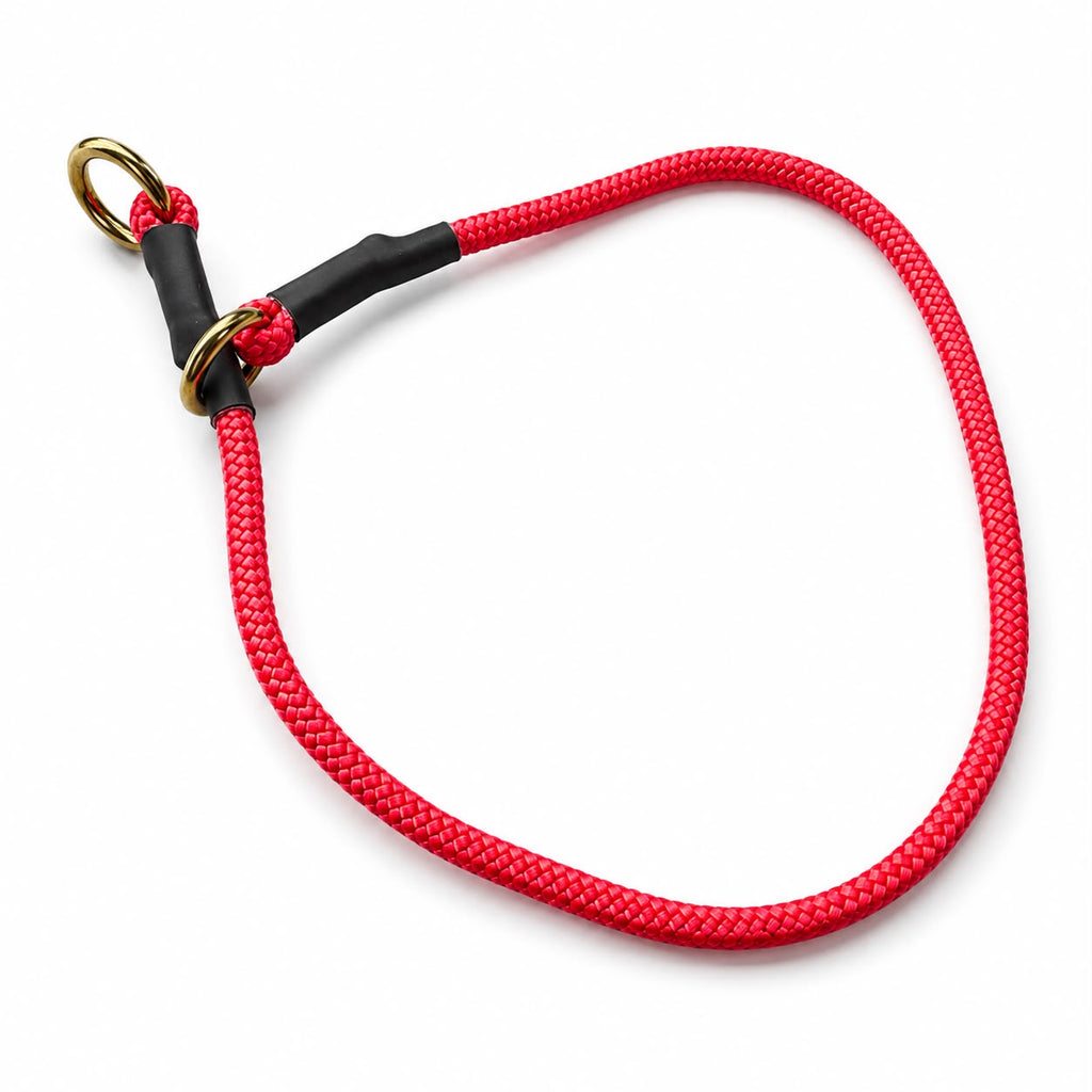 collar de lazo para perros de 55cm color rojo