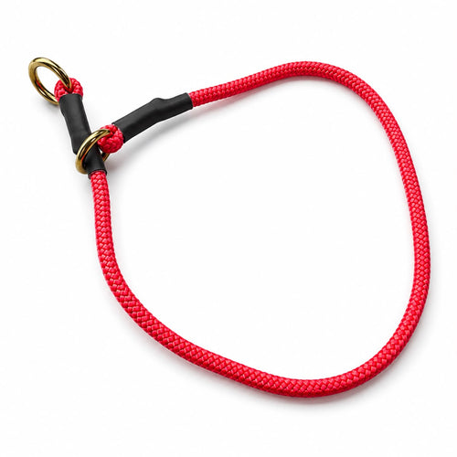 collar de lazo para perros de 55cm color rojo