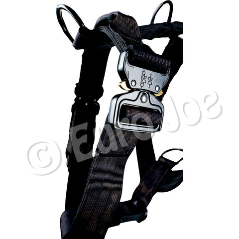 Arnés 'Iron Power' camuflaje oscuro - L