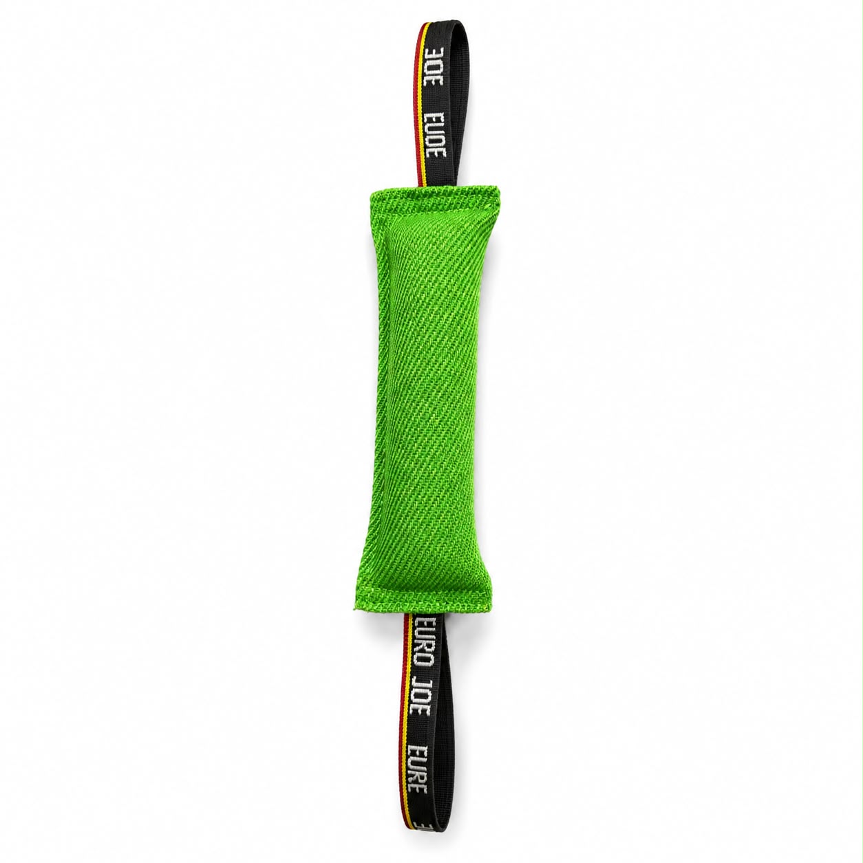 mordedor verde para perros eurojoe talla M, material de lona francesa no toxico