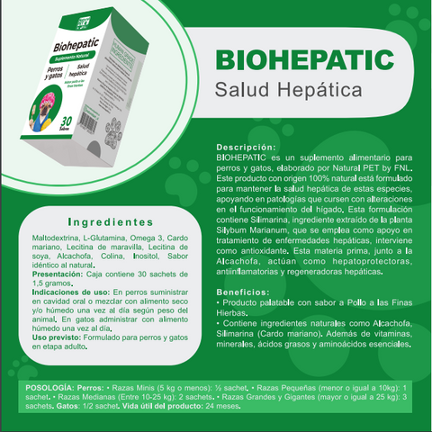 Salud hepática-biohepatic-perros y gatos