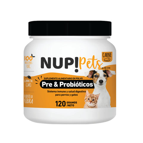Prebiótico y Probiótico para perros y gatos